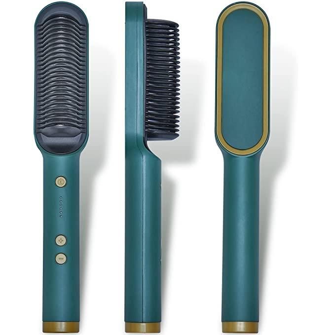 Professional Electric Hair Straightener Comb Brush